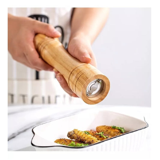 Pimentero Madera 22 Cm Muela Molinillo